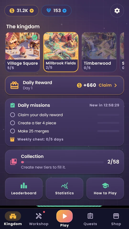 Merge Kingdom screenshot