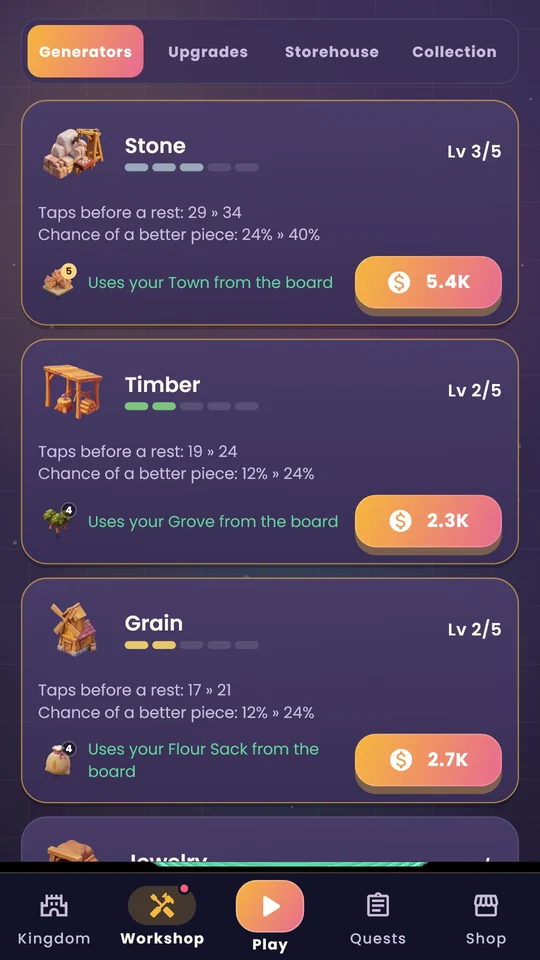 Merge Kingdom screenshot